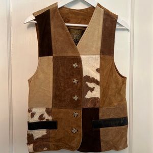 suede vest